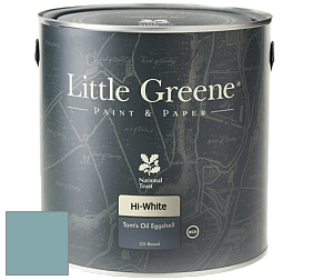 Краска Little Greene Tom’s Oil Eggshell полуматовая масляная краска цвет NCS S 3020-B30G 