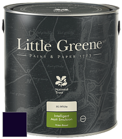 Краска Little Greene Ultimatt Intelligent Matt Emulsion матовая моющаяся краска цвет LG116 Thai Sapphire