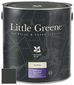 Краска Little Greene Intelligent Eggshell полуматовая моющаяся краска цвет RAL 6015 