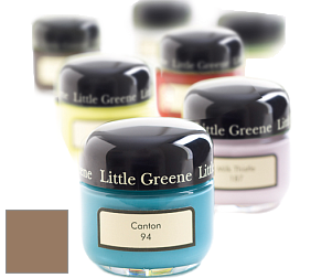 Краска Little Greene Sample Pot баночка краски цвет LG354 Flight Pink