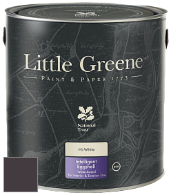 Краска Little Greene Intelligent Eggshell полуматовая моющаяся краска цвет NCS S 8505-R20B 