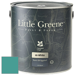 Краска Little Greene Tom’s Oil Eggshell полуматовая масляная краска цвет NCS S 3040-B60G 