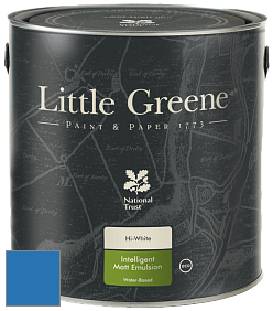 Краска Little Greene Ultimatt Intelligent Matt Emulsion матовая моющаяся краска цвет RAL 5015 