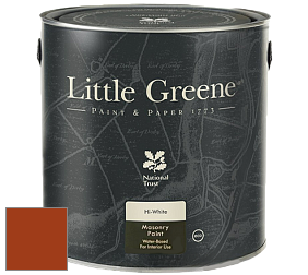 Краска Little Greene Intelligent Masonry Paint матовая колеруемая краска цвет LG24 Heat