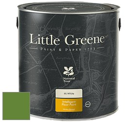 Краска Little Greene Intelligent Floor Paint полуглянцевая быстросохнущая краска цвет LG288 Sage & Onions