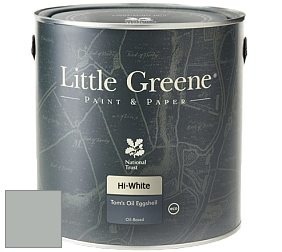 Краска Little Greene Tom’s Oil Eggshell полуматовая масляная краска цвет LG184 Bone China Blue Deep