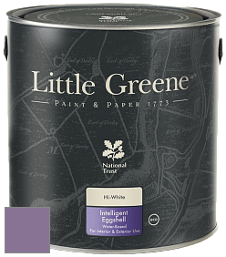 Краска Little Greene Intelligent Eggshell полуматовая моющаяся краска цвет NCS S 4030-R50B 