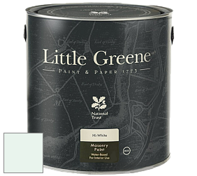 Краска Little Greene Intelligent Masonry Paint матовая колеруемая краска цвет LG282 Aquamarine Pale