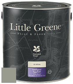 Краска Little Greene Intelligent Eggshell полуматовая моющаяся краска цвет NCS S 4005-G50Y 