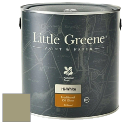 Краска Little Greene Traditional Oil Gloss высокоглянцевая масляная краска цвет LG157 Portland Stone Dark