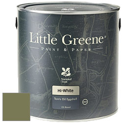 Краска Little Greene Tom’s Oil Eggshell полуматовая масляная краска цвет LG371 Hillside