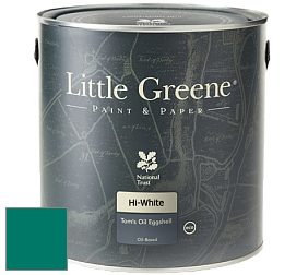 Краска Little Greene Tom’s Oil Eggshell полуматовая масляная краска цвет NCS S 4050-B70G 
