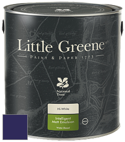 Краска Little Greene Ultimatt Intelligent Matt Emulsion матовая моющаяся краска цвет RAL 5022 