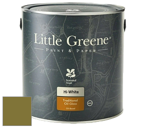 Краска Little Greene Traditional Oil Gloss высокоглянцевая масляная краска цвет NCS S 4550-G70Y 