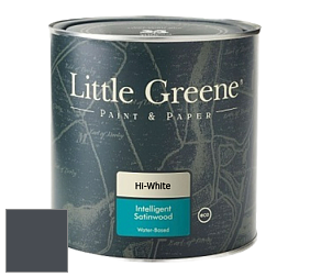 Краска Little Greene Intelligent Satinwood полуглянцевая моющаяся краска цвет NCS S 8005-R80B 