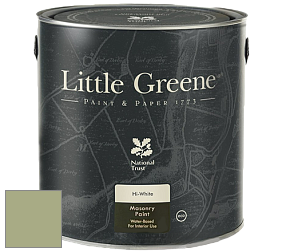 Краска Little Greene Intelligent Masonry Paint матовая колеруемая краска цвет NCS S 3020-G50Y 