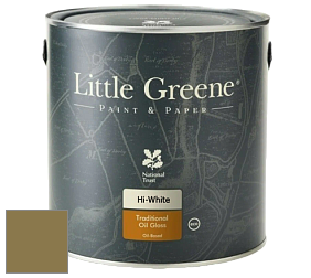 Краска Little Greene Traditional Oil Gloss высокоглянцевая масляная краска цвет NCS S 5030-G90Y 