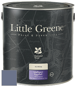 Краска Little Greene Intelligent Eggshell полуматовая моющаяся краска цвет NCS S 5020-R70B 