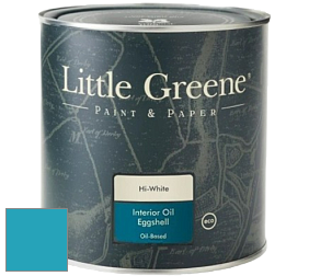 Краска Little Greene Interior Oil Eggshell полуматовая масляная краска цвет NCS S 2050-B10G 