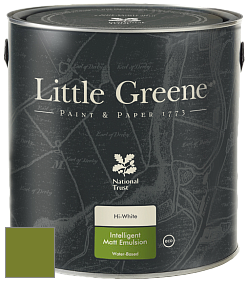 Краска Little Greene Ultimatt Intelligent Matt Emulsion матовая моющаяся краска цвет LG71 Citrine