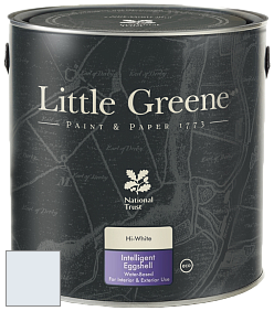Краска Little Greene Intelligent Eggshell полуматовая моющаяся краска цвет NCS S 0505-R90B 
