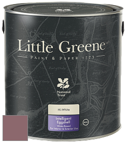 Краска Little Greene Intelligent Eggshell полуматовая моющаяся краска цвет NCS S 5020-R10B 