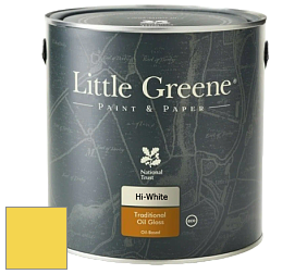 Краска Little Greene Traditional Oil Gloss высокоглянцевая масляная краска цвет NCS S 0560-G90Y 