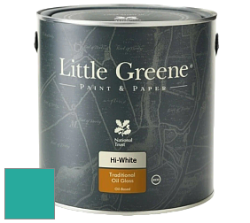 Краска Little Greene Traditional Oil Gloss высокоглянцевая масляная краска цвет NCS S 2050-B60G 