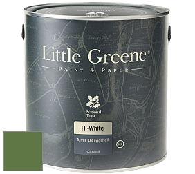 Краска Little Greene Tom’s Oil Eggshell полуматовая масляная краска цвет NCS S 4050-G30Y 