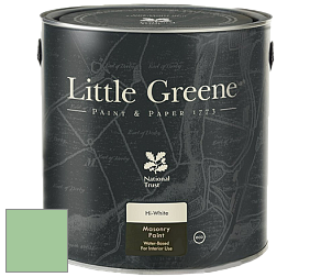 Краска Little Greene Intelligent Masonry Paint матовая колеруемая краска цвет LG202 Spearmint