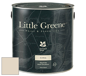 Краска Little Greene Absolute Matt Emulsion матовая краска для потолка цвет LG347 Parlour