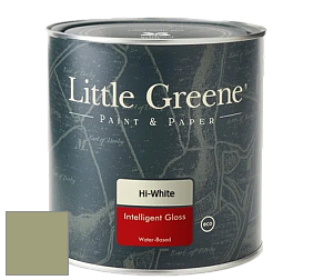 Краска Little Greene Intelligent Gloss глянцевая моющаяся краска цвет LG79 Normandy Grey