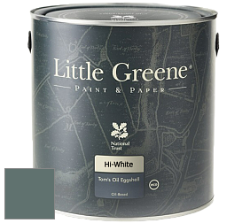 Краска Little Greene Tom’s Oil Eggshell полуматовая масляная краска цвет NCS S 6010-B70G 