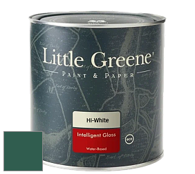 Краска Little Greene Intelligent Gloss глянцевая моющаяся краска цвет NCS S 6030-B90G 