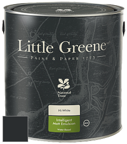 Краска Little Greene Ultimatt Intelligent Matt Emulsion матовая моющаяся краска цвет RAL 9017 