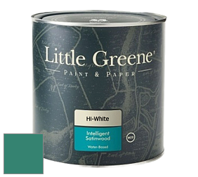 Краска Little Greene Intelligent Satinwood полуглянцевая моющаяся краска цвет NCS S 4040-B80G 