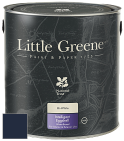 Краска Little Greene Intelligent Eggshell полуматовая моющаяся краска цвет RAL 5011 
