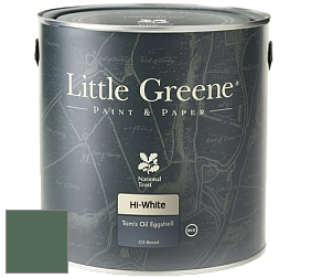 Краска Little Greene Tom’s Oil Eggshell полуматовая масляная краска цвет NCS S 6020-G10Y 