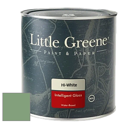 Краска Little Greene Intelligent Gloss глянцевая моющаяся краска цвет NCS S 3030-G20Y 