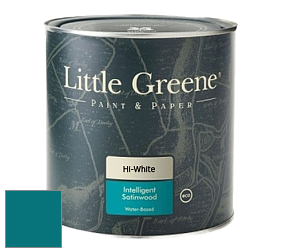 Краска Little Greene Intelligent Satinwood полуглянцевая моющаяся краска цвет RAL 5021 
