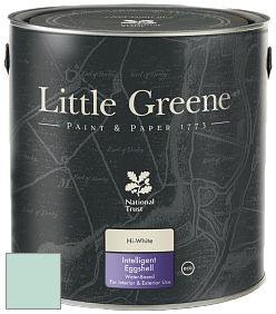 Краска Little Greene Intelligent Eggshell полуматовая моющаяся краска цвет NCS S 1015-B80G 