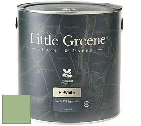 Краска Little Greene Tom’s Oil Eggshell полуматовая масляная краска цвет NCS S 2030-G30Y 