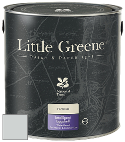 Краска Little Greene Intelligent Eggshell полуматовая моющаяся краска цвет NCS S 1502-B50G 