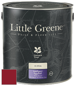 Краска Little Greene Intelligent Eggshell полуматовая моющаяся краска цвет RAL 3003 