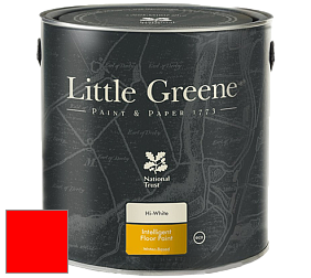 Краска Little Greene Intelligent Floor Paint полуглянцевая быстросохнущая краска цвет RAL 3026 