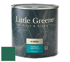 Краска Little Greene Intelligent Satinwood полуглянцевая моющаяся краска цвет NCS S 5040-B90G 