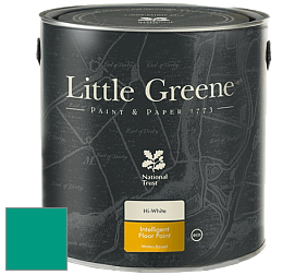 Краска Little Greene Intelligent Floor Paint полуглянцевая быстросохнущая краска цвет NCS S 2555-B80G 