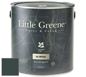 Краска Little Greene Tom’s Oil Eggshell полуматовая масляная краска цвет NCS S 8010-B70G 
