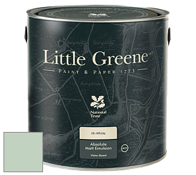 Краска Little Greene Absolute Matt Emulsion матовая краска для потолка цвет LG99 Salix