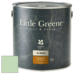 Краска Little Greene Traditional Oil Gloss высокоглянцевая масляная краска цвет LG201 Cupboard Green